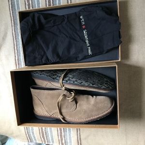 John Varvatos Hipster Chukka Size 9 sandstone
